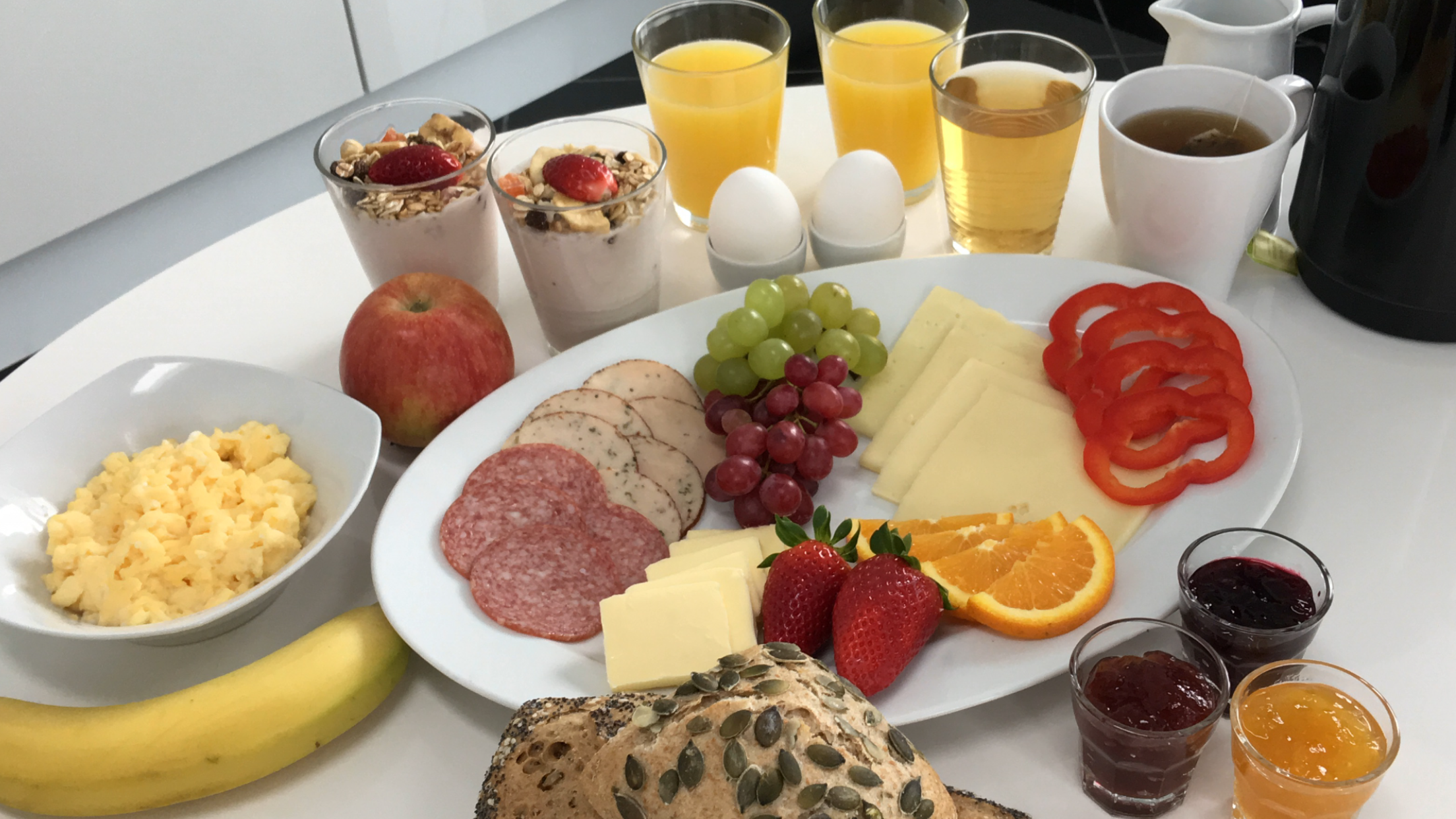 Morgenmad Svanes Bed & Breakfast Middelfart